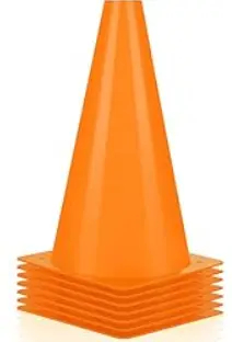 vector 9 inch cone orange.webp