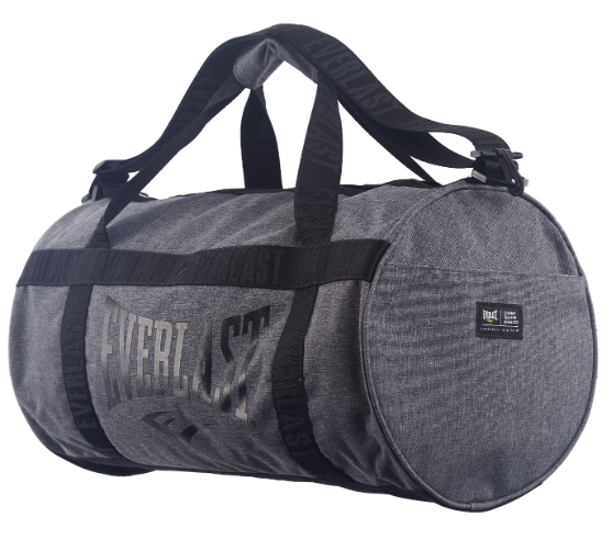 Everlast Barrel Gym Bag Charcoal/Black