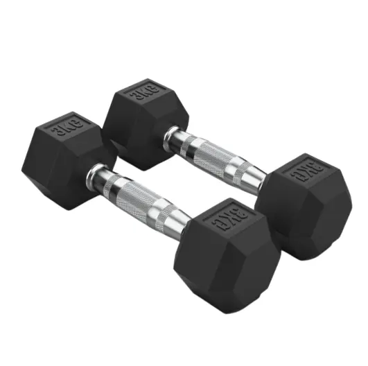 3kg Hex Dumbbell.webp