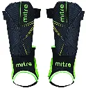 Fb shin guards mitre black green.webp