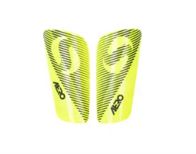 FB Shin Guards Sondico Aerolite Slip Yellow Blk.webp