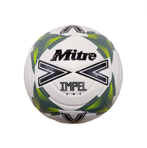 Mitre Wht,Green Football.webp