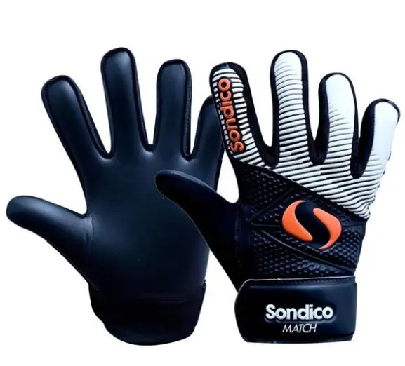 gk gloves sondico black, white, orange.webp