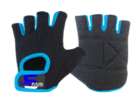 Sawan Gym Workout Gloves M Blk|Blu 