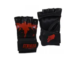 mma striker grappling gloves blk,red.webp