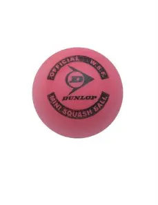 pink squash dunlop mini balls.webp