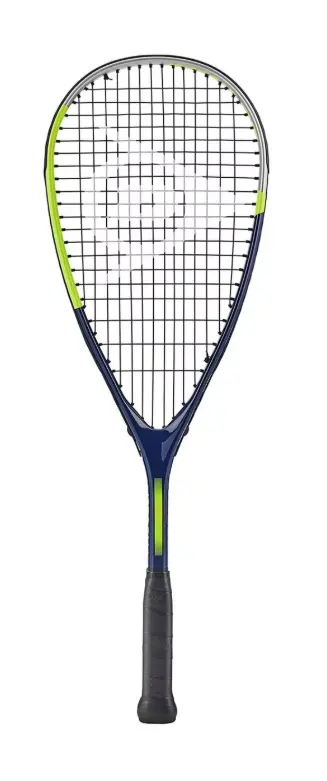 squash racket dunlop trisrom navy green.webp