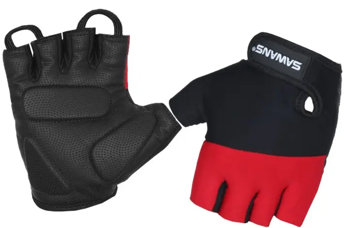 workout gloves sawans black red.webp