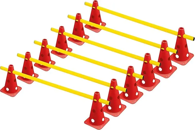 hurdle cones red 6 pieces.webp