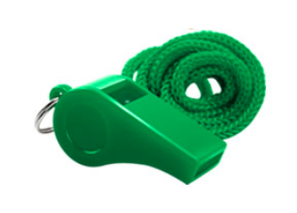 Whistle Fox 40 CMG Classic With Lanyard Green