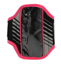 Reflective Smart Phone Armband Pink/Black