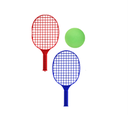 First Play Lightweight Racket Set 2xRackets + 1xBall Small