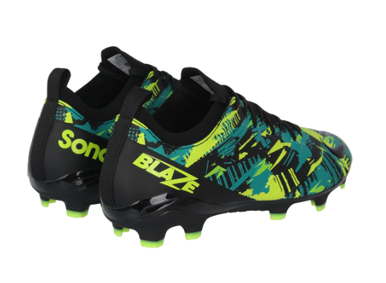 Sondico Blaze Junior FG Boot Black|Green US7