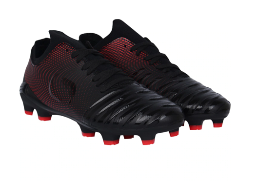 Sondico Blaze Junior FG Boot Black|Red US7.5