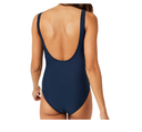 Swimsuit Slazenger Ladies One Piece Navy Size 14 (L) 