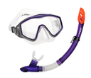 Face Mask & Snorkel Set Purple Adult 