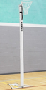White Netball Post Protection - 3.2inch and 2 inch