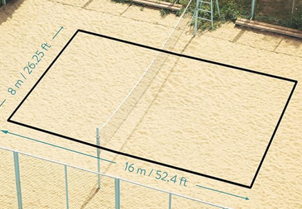 Beach Volleyball Marker Set 