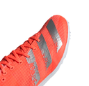 Adidas Distancestar Running Spike Shoes Orange|Silver   US10.5 