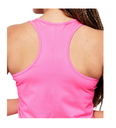 Racerback Ladies Workout Top Fluo Pink Small