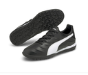 Puma King Pro 21 Senior Astro Turf Trainers Black|White US8.5