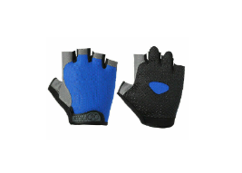 Workout Gloves Essentials Blue|Black Large