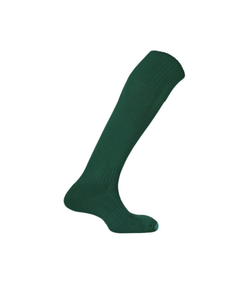 Football Socks Junior Green US 1-6 C2A 