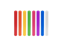 Relay Batons Juniors Plastic Set of 6