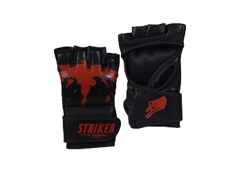 MMA Striker Grappling Gloves- Red/Black   X|L 