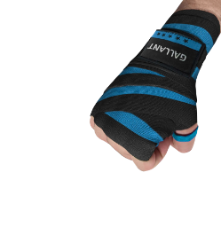 Boxing Hand Wraps 2.5m Black 