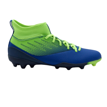 FG Sock Boot Kipsta 500 Junior Blue|Yellow US11.5C 