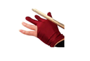 Snooker/Pool Spandex 3 Finger Glove LH|RH Hand Claret