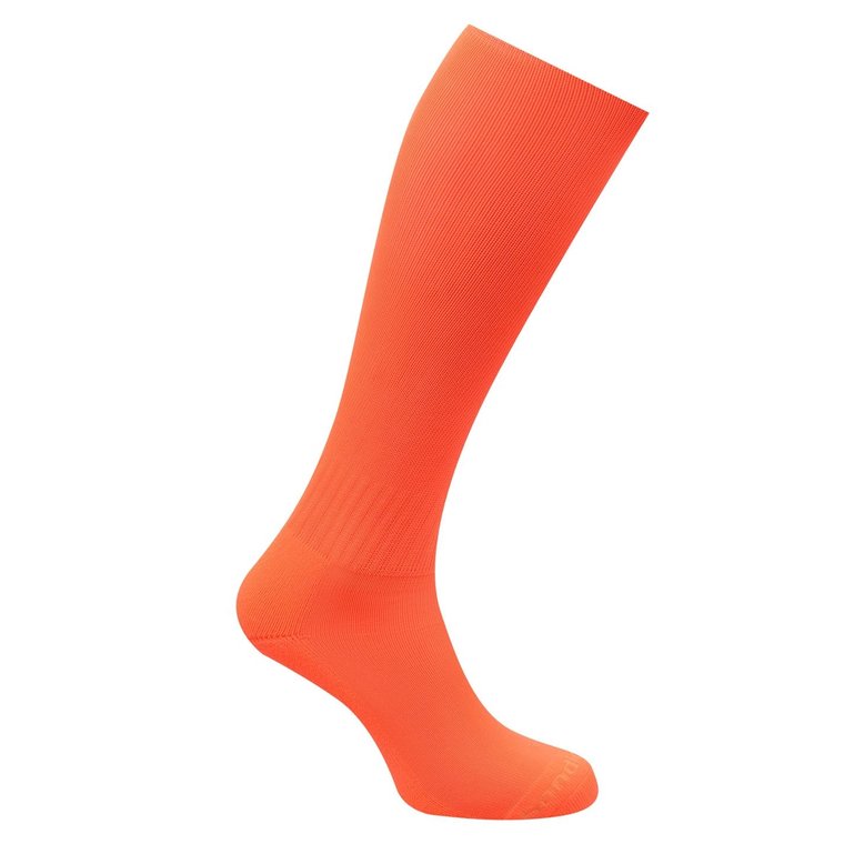 Football Socks Junior Fluorescent Orange US 1-6 C2A
