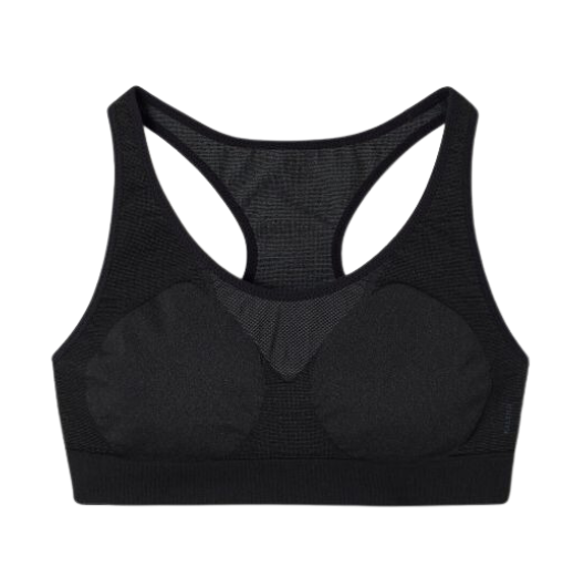 Sports Bra Mid Support Black Medium
