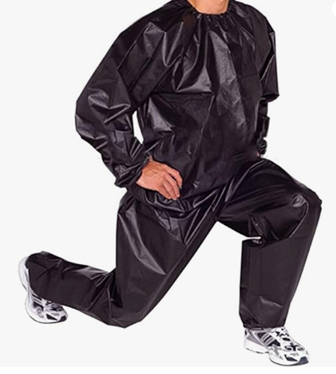  Sauna Suit Men's L Black