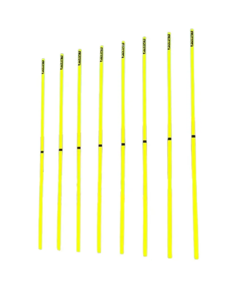 Telescopic Slalom Poles Forza 8pk