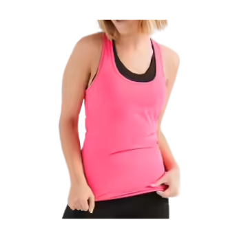 Racerback Ladies Workout Top Medium Pink