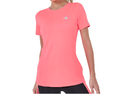  Workout Sleeved Top Ladies Coral Xlarge