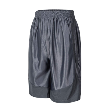 Basketball Shorts Men's With Pockets XL Grey 