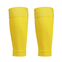 Football Leg Sleeve Sock Pair Yellow Junior
