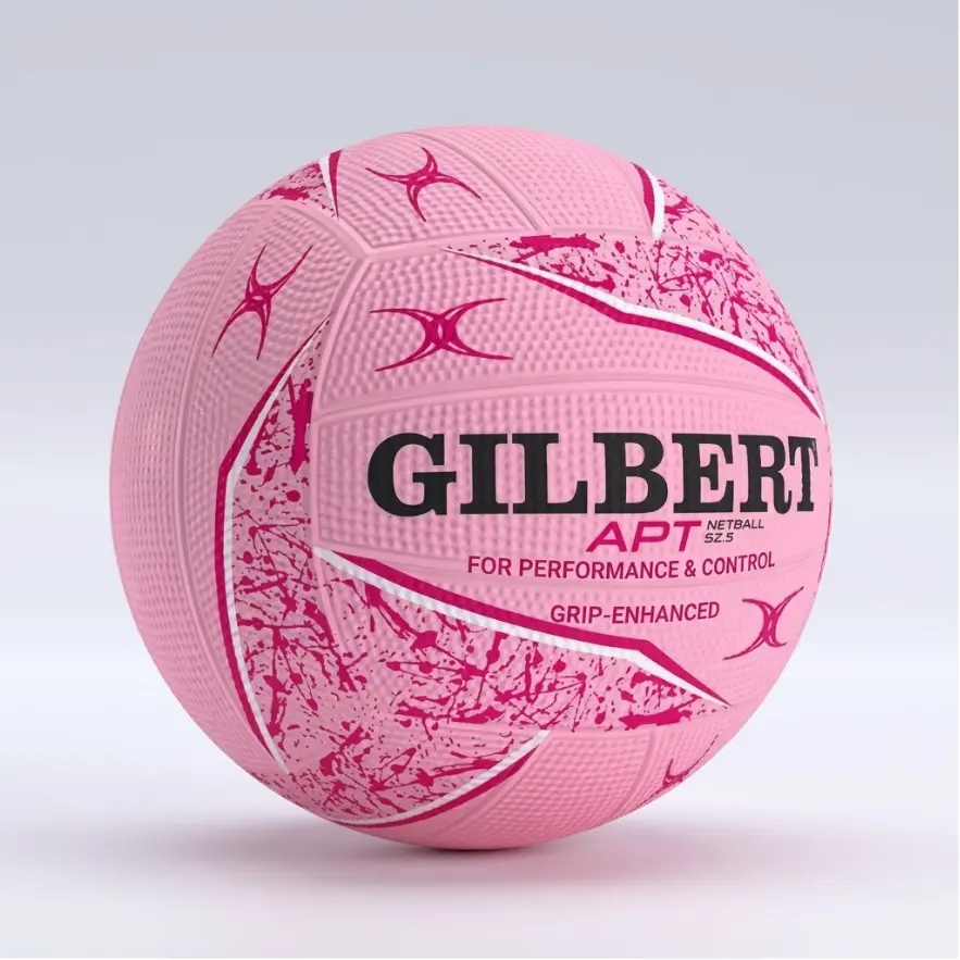 Netball Gilbert APT Pink Size 5