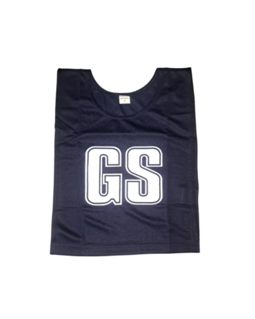 Netball Bibs Ziland Set of 7 Navy Adult Medium