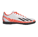  Astro Turf Trainers Adidas X Messi.4 White|Black|Red UK10|US10.5 