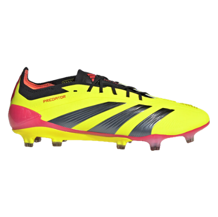 FG Boot Adidas Predator 24 Club Senior Yellow|Black|Red UK10|US10.5