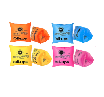 Swimming Inflatable Armbands Pair Age 1-6yrs Multi