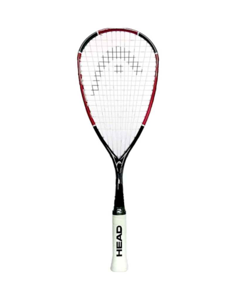 Squash Racket Head Ti 110  Black Red