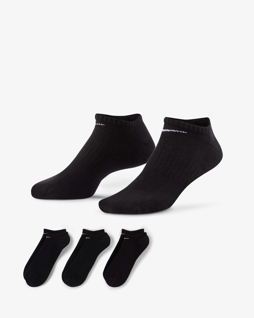Ankle Socks Nike Unisex Black US 6-11