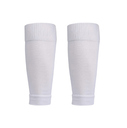 Football Leg Sleeve Sock Pair White Senior