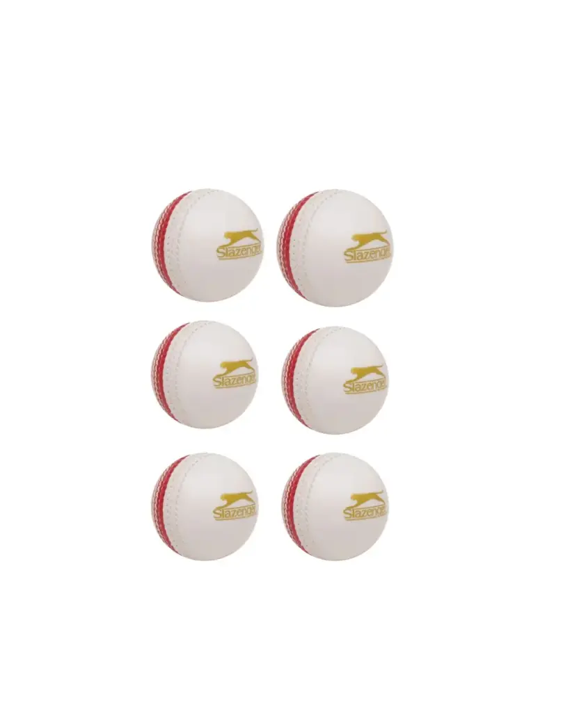 Cricket Ball Training Size 5 1/2oz Red|White Senior (6 pack)