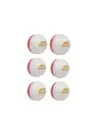 Cricket Ball Training Size 5 1/2oz Red|White Senior (6 pack)